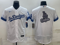 Men's Los Angeles Dodgers1 White Replica Player Jersey