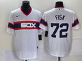 Men's Chicago White Sox Carlton Fisk White Home Cooperstown Collection Team Player Jersey