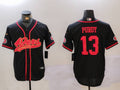 Men's San Francisco 49ers Brock Purdy Black Replica Player Jersey