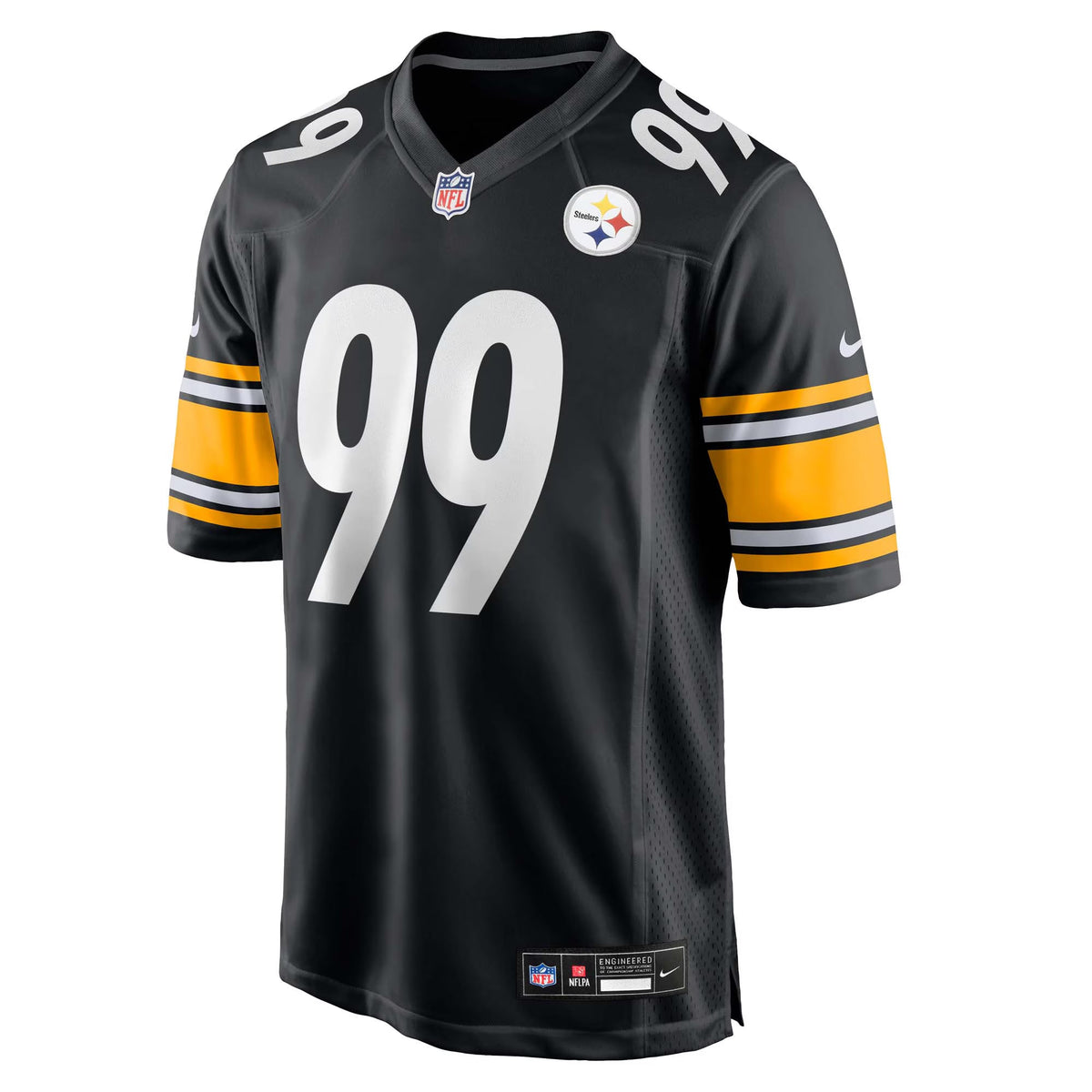 Pittsburgh Steelers Derrick Harmon Black 2025  Draft First Round Pick Game Jersey