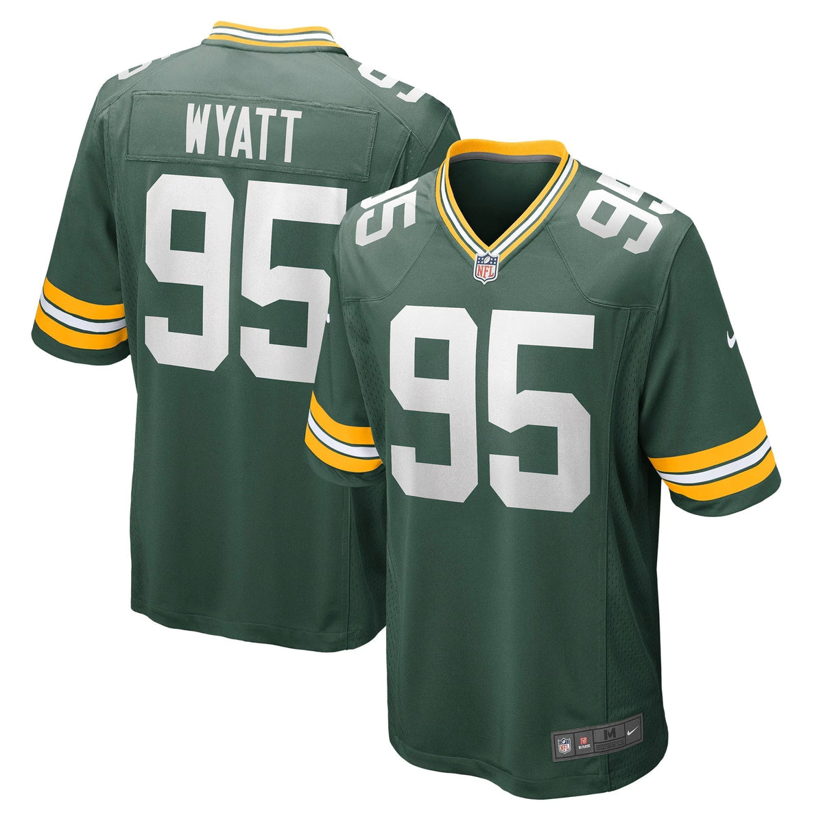 Green Bay Packers Devonte Wyatt Green Player Game Jersey