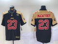 Men's San Francisco 49ers Christian McCaffrey Black Retired Team Player Game Jersey