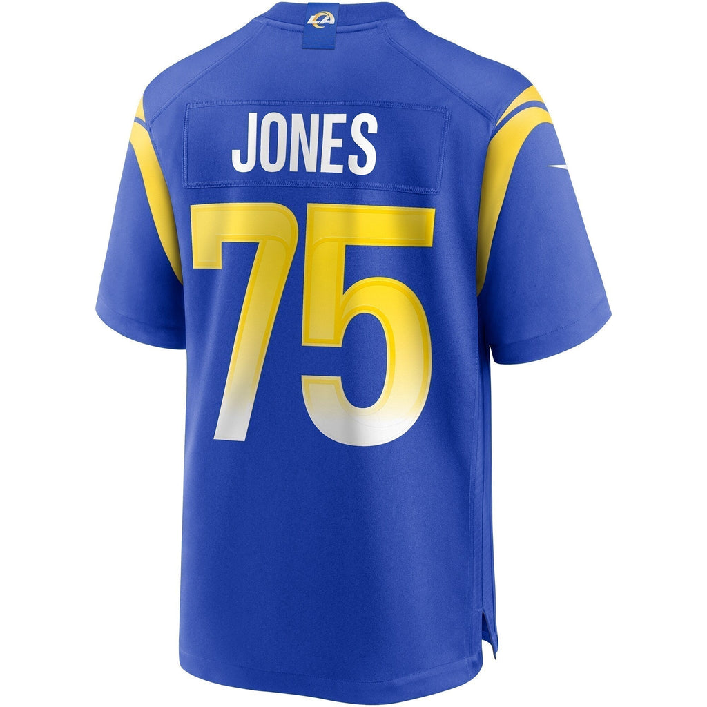 Deacon Jones Los Angeles Rams  Game Retired   Jersey - Royal