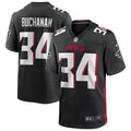 Ray Buchanan Atlanta Falcons  Game Retired   Jersey - Black