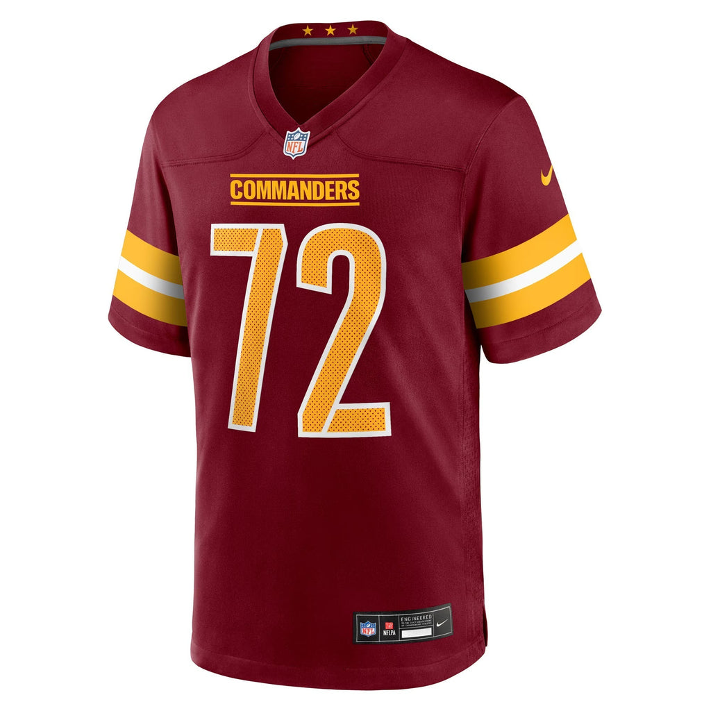Washington Commanders Josh Conerly Jr. Burgundy 2025  Draft First Round Pick Game Jersey