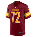 Washington Commanders Josh Conerly Jr. Burgundy 2025  Draft First Round Pick Game Jersey