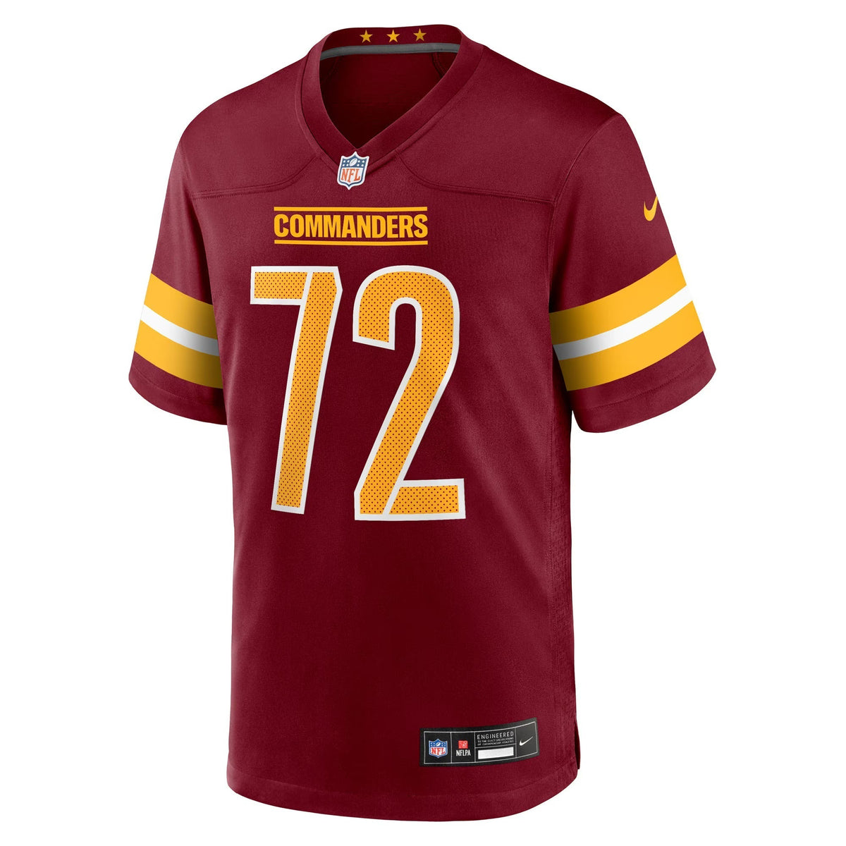 Washington Commanders Josh Conerly Jr. Burgundy 2025  Draft First Round Pick Game Jersey