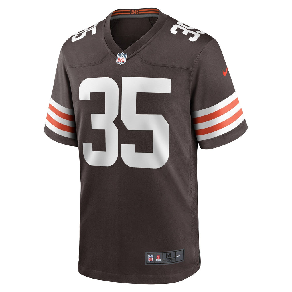 Charlie Thomas Cleveland Browns  Team Game Jersey -  Brown
