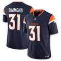 Justin Simmons Denver Broncos  Vapor F.U.S.E. Limited Jersey - Navy