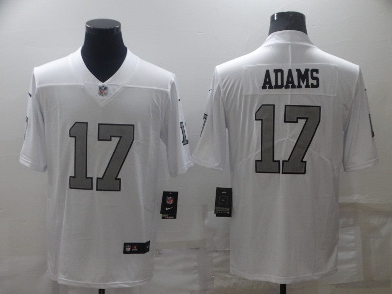 Men's Las Vegas Raiders Davante Adams White Game Jersey Stitched American Football Jerseys