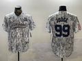 Men's New York Yankees Aaron Judge Arctic Camo 2024 Salute to Service Limited Jersey