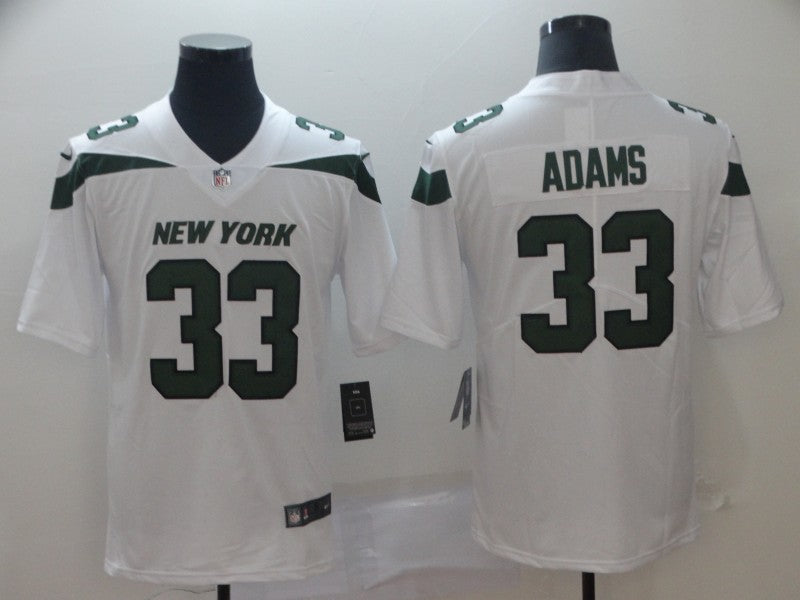 Men's New York Jets Jamal Adams #33 White Game Jersey1