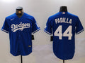 Men's Los Angeles Dodgers Vicente Padilla Royal Player Jersey