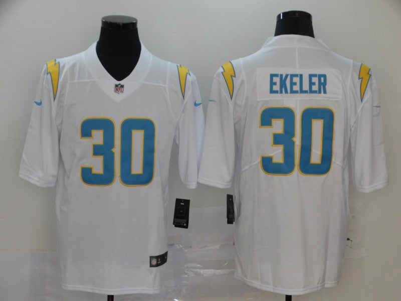 Men's Los Angeles Chargers Austin Ekeler White Game Jersey