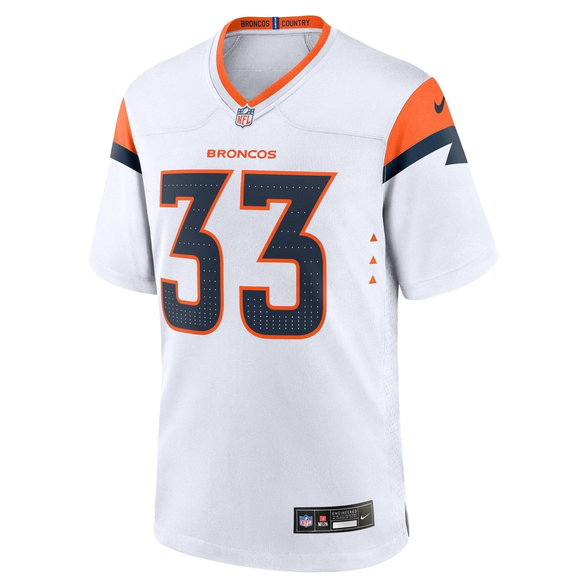 Javonte Williams Denver Broncos  Mile High Collection Game Jersey - White