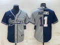Men's Dallas Cowboys Micah Parsons Navy/Gray Player Jersey Joint Edition