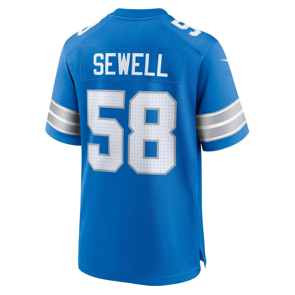 Penei Sewell Detroit Lions  Game Jersey - Blue