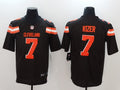 Men's Cleveland Browns DeShone Kizer Brown Game Jersey
