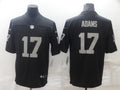 Men's Las Vegas Raiders Davante Adams Black Game Player Jersey