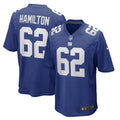 Devery Hamilton New York Giants  Game   Jersey - Royal
