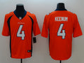 Men's Denver Broncos Case Keenum Orange Game Jersey