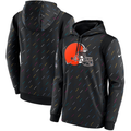 Men's Cleveland Browns  2021 Salute to Service Hoodie1 Black