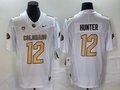 Men's Colorado Buffaloes Travis Hunter White Player Game Jersey