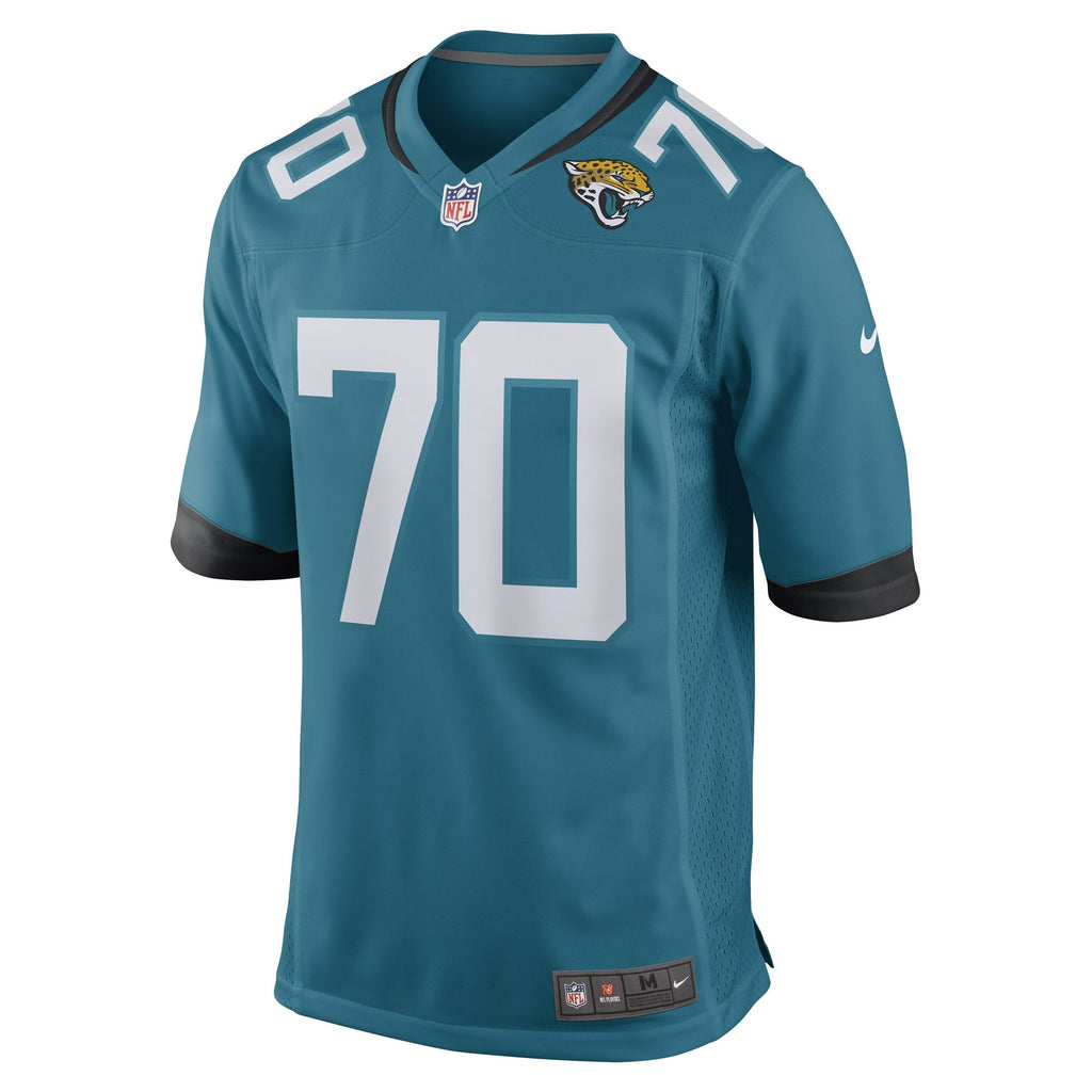 Cole Van Lanen Jacksonville Jaguars  Game   Jersey - Teal