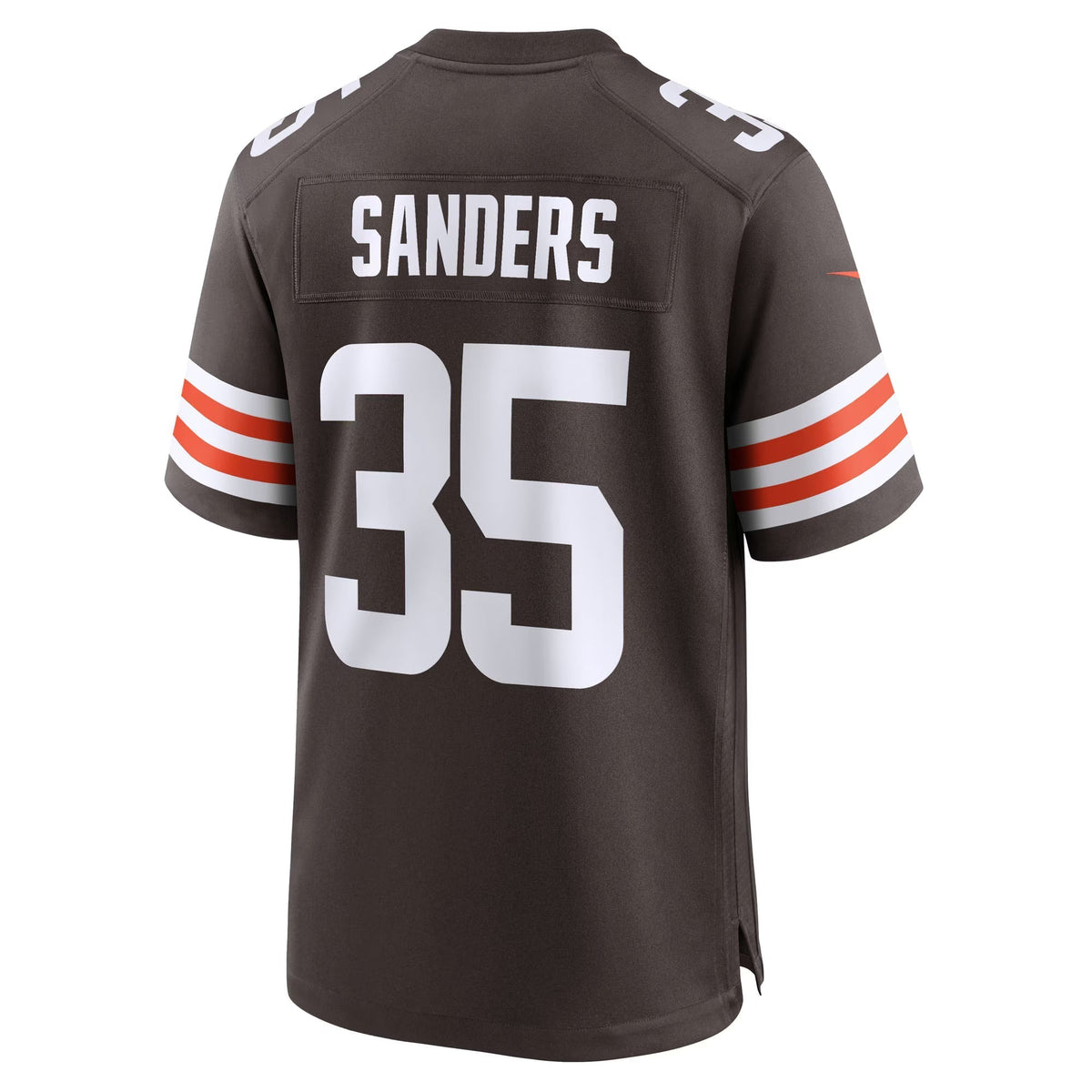Cleveland Browns Raheim Sanders Brown Team Game Jersey