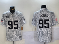 Men's Kansas City Chiefs Chris Jones Arctic Camo 2024 Salute to Service Limited Jersey
