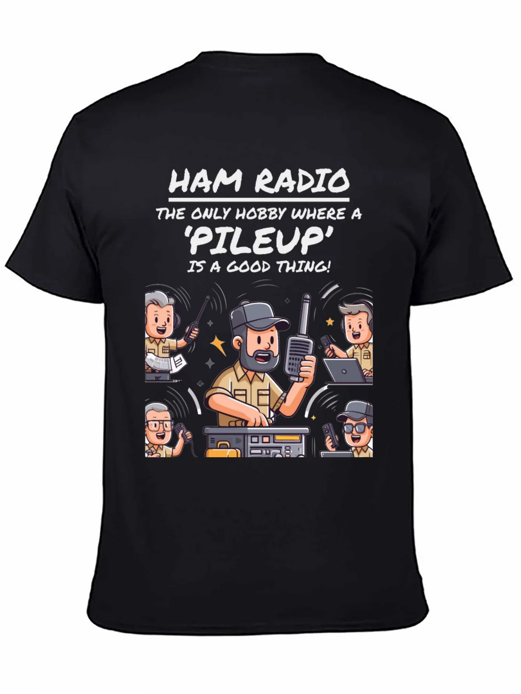 Ham Radio Pileup T-Shirt