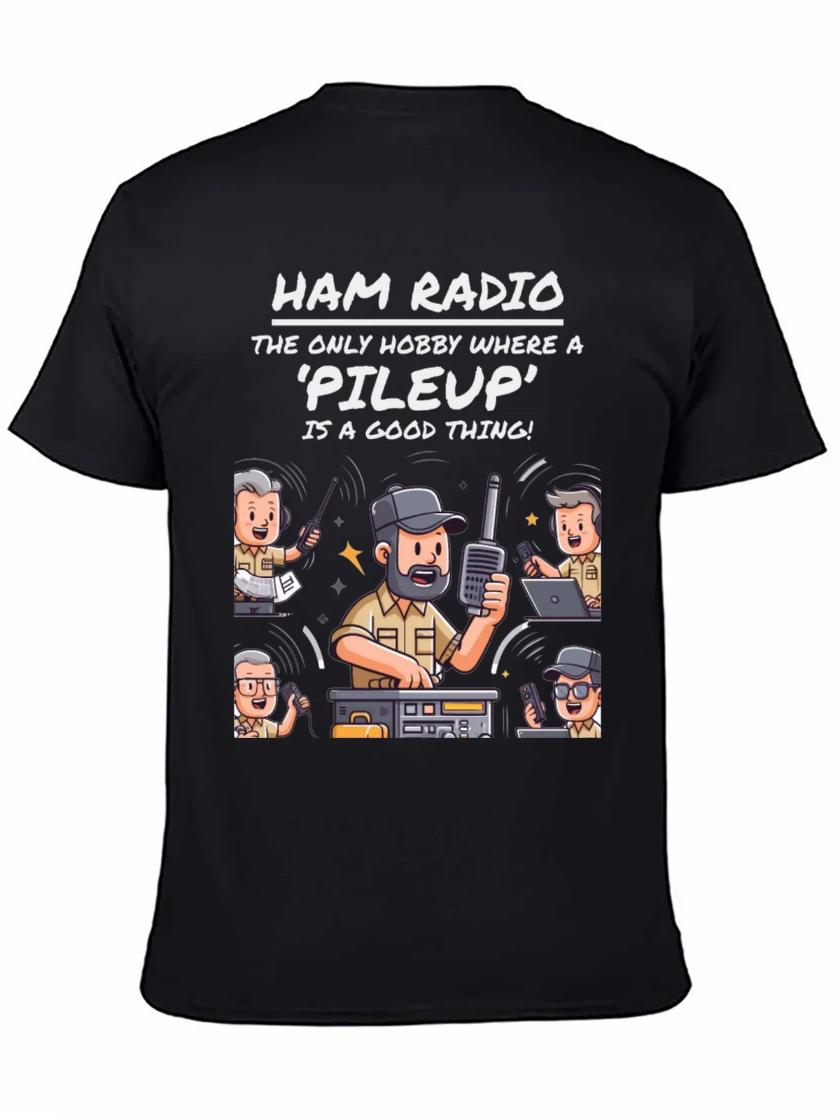 Ham Radio Pileup T-Shirt
