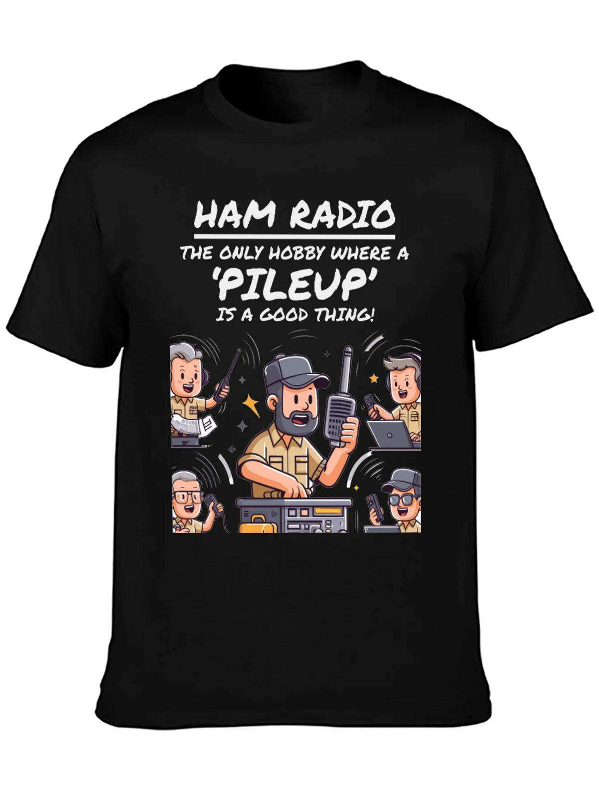 Ham Radio Pileup T-Shirt