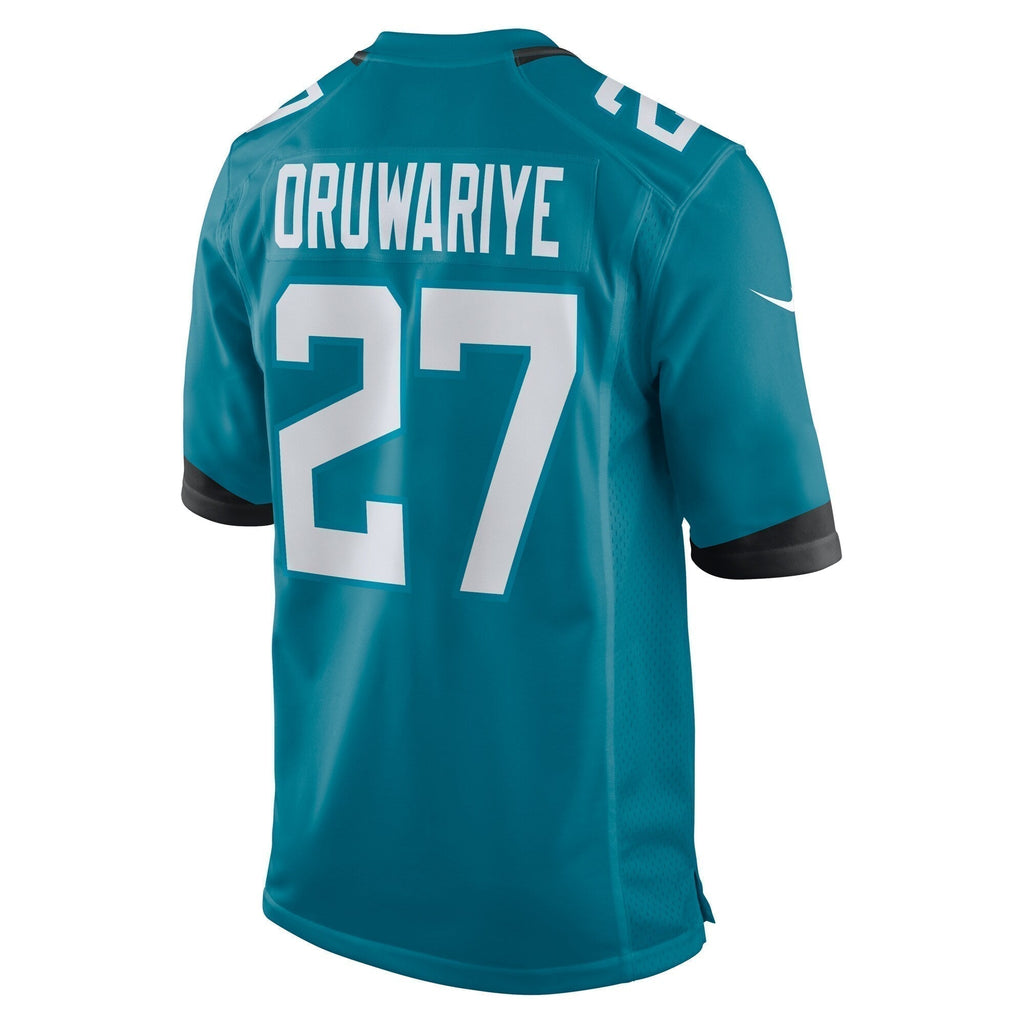 Amani Oruwariye Jacksonville Jaguars   Game Jersey -  Teal
