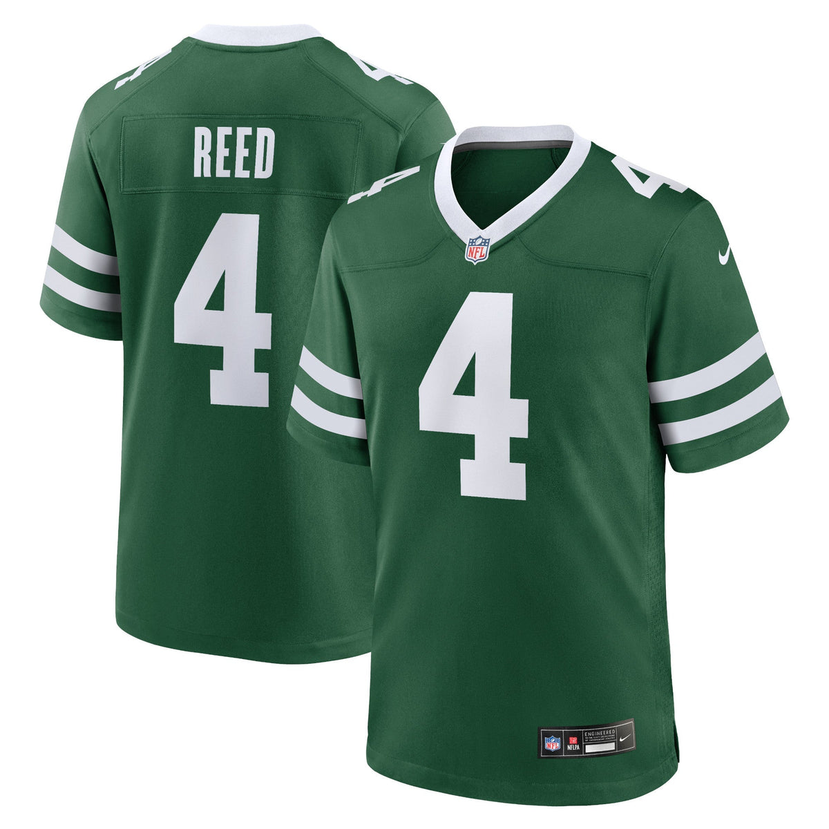 D.J. Reed New York Jets  Game Jersey - Legacy Green