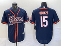 Men's Chicago Bears Rome Odunze Navy Game Jersey