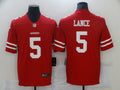 Men's San Francisco 49ers Trey Lance Red Game Jersey