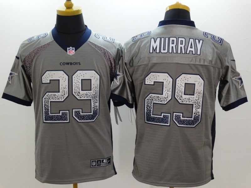 Men's Dallas Cowboys DeMarco Murray #29 Gray Game Jersey1