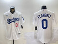 Men's Los Angeles Dodgers Jack Flaherty White Home Replica Player Jersey