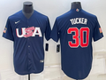 Men's 2023 World Baseball Classic Kyle Tucker USA Navy Jersey