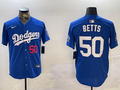 Men's Los Angeles Dodgers Mookie Betts Royal Replica Player Jersey