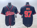 Men's San Francisco 49ers Nick Bosa Black Fashion Jersey Joint Edition