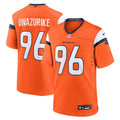 Eyioma Uwazurike Denver Broncos  Team Game Jersey -  Orange