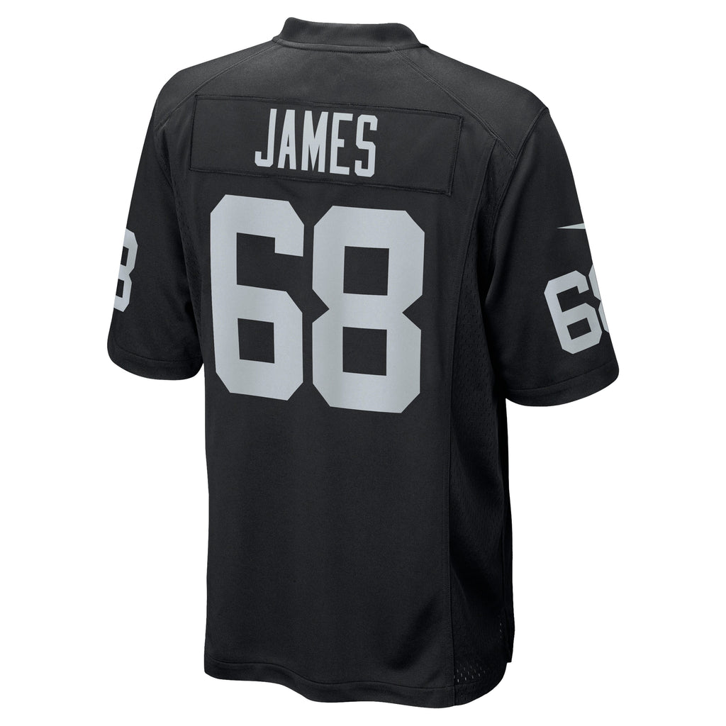 Andre James Las Vegas Raiders  Game Jersey - Black