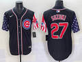 Men's Chicago Cubs Seiya Suzuki #27 Black Limited Player Jersey