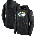 Men's Green Bay Packers  2021 Salute to Service Hoodie1 Black