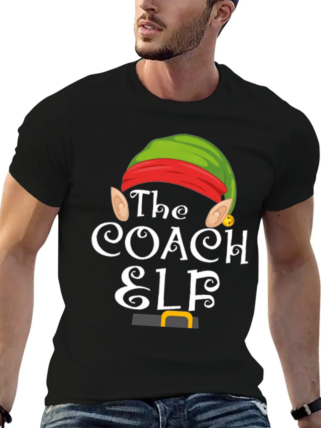 The Coach Elf Christmas T-Shirt