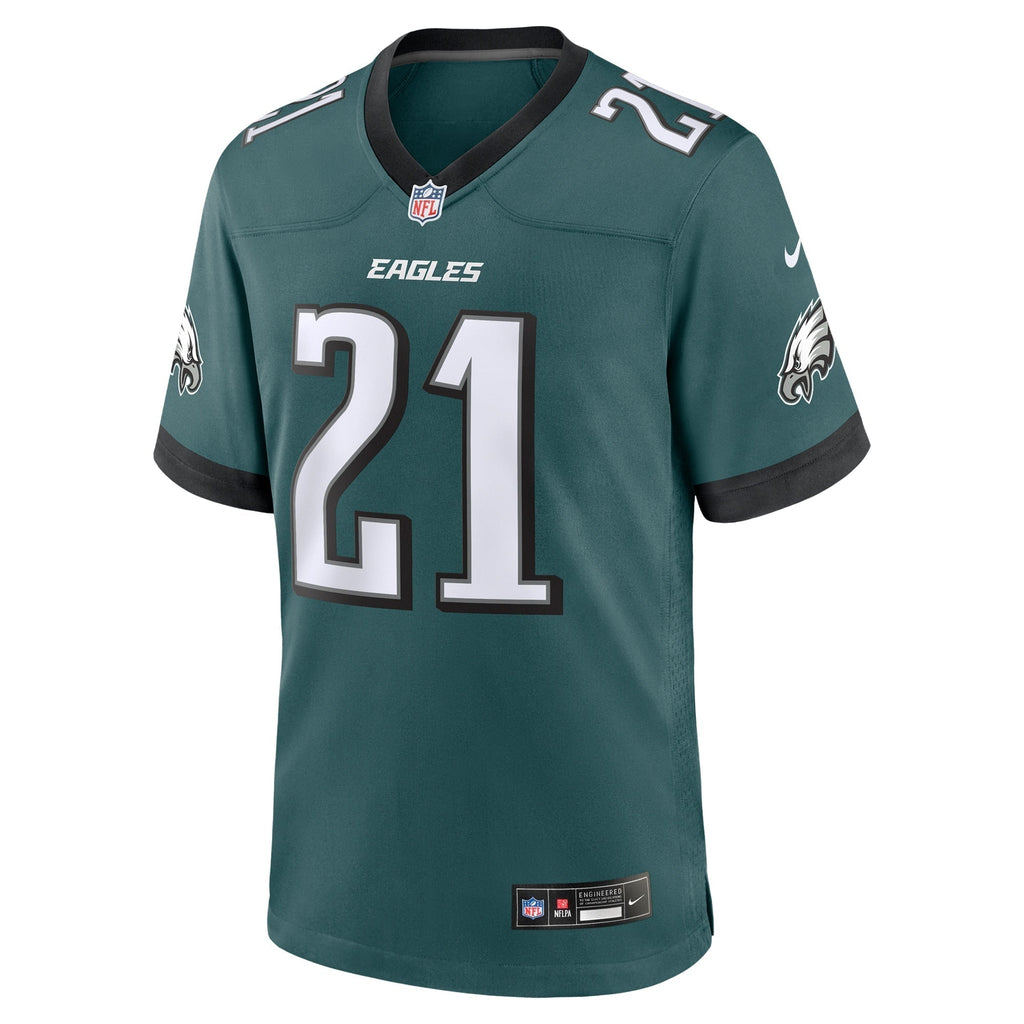 Sydney Brown Philadelphia Eagles  Team Game Jersey - Midnight Green