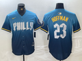 Men's Philadelphia Phillies Jeff Hoffman Blue 2024 City Connect Limited Player Jersey