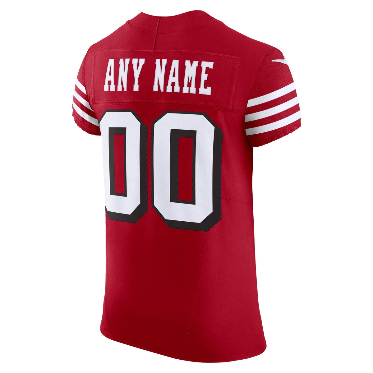 San Francisco 49ers Scarlet Alternate Vapor F.U.S.E. Elite Custom Jersey